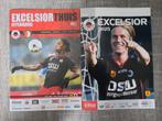 2 programmaboekjes Excelsior - Feyenoord, Verzamelen, Ophalen of Verzenden, Zo goed als nieuw