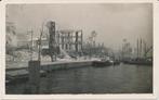 618F fotokaart Rotterdam WO2 Leuvehaven Wz. bombardement, Verzamelen, Ansichtkaarten | Nederland, Ophalen of Verzenden, 1940 tot 1960