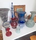 Murano glazen Scavo vazen 1960-1970, Huis en Inrichting, Ophalen, Overige kleuren, 50 tot 75 cm, Glas