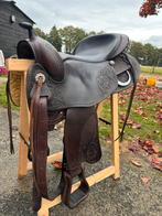 Freemax western 17 inch cow round boomloos zadel, Dieren en Toebehoren, Ophalen of Verzenden, Zo goed als nieuw, Western