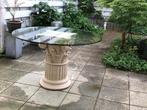 Eettafel voor binnen en buiten., Ophalen, Rond, Zo goed als nieuw, 75 cm of meer