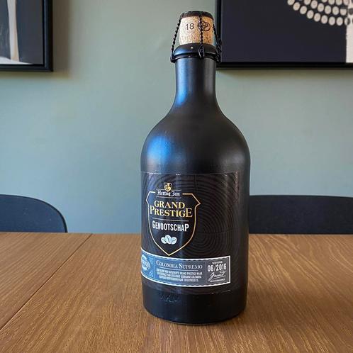 Hertog Jan - Grand Prestige Genootschap, Verzamelen, Biermerken, Zo goed als nieuw, Flesje(s), Hertog Jan, Ophalen of Verzenden