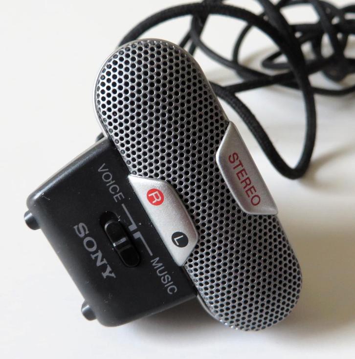 Mini Stereo Microfoon Sony (T-type)., Muziek en Instrumenten, Microfoons, Nieuw, Overige typen, Ophalen of Verzenden