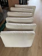 11 Tuinkussens voor loungebank beige, Ophalen, Zo goed als nieuw
