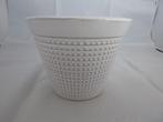 vintage bloempot in de kleur wit (erica), Ophalen of Verzenden, Overige typen