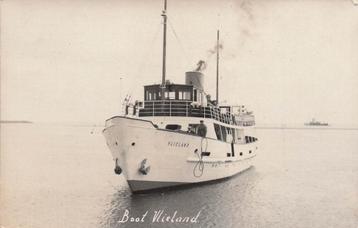 V68 Vlieland - boot schip Vlieland - fotokaart 1939 - beschikbaar voor biedingen