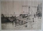 Paul Arntzenius ophaalbrug Zuiderzeedijk bij Broekerhaven, Antiek en Kunst, Verzenden