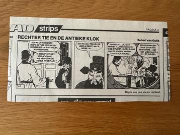 Rechter Tie krantenstrip nr. 3 – Algemeen Dagblad (1983) beschikbaar voor biedingen