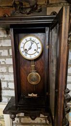 antieke houten paardjesklok, Antiek en Kunst, Antiek | Klokken, Ophalen of Verzenden