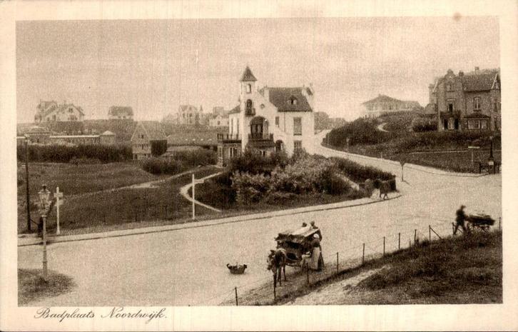 Noordwijk - Badplaats, Verzamelen, Ansichtkaarten | Nederland, Gelopen, Zuid-Holland, 1920 tot 1940, Ophalen of Verzenden