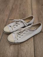 Leren Converse schoenen, gympen. Maat 37-38, wit leer, Wit, Converse, Ophalen of Verzenden, Sneakers of Gympen