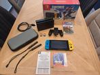 Switch Fortnite Special Edition incl 3 spellen en hoes, Spelcomputers en Games, Ophalen, Gebruikt, Met games, Switch Original