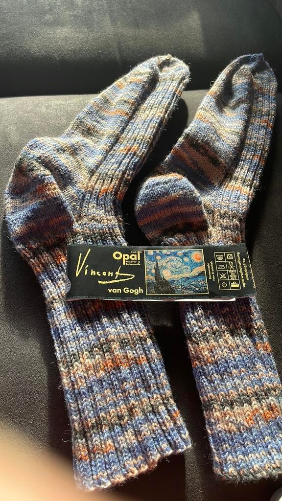 Handgebreide heren sokken. Maat 42/44, Ophalen of Verzenden, Nieuw, Overige maten