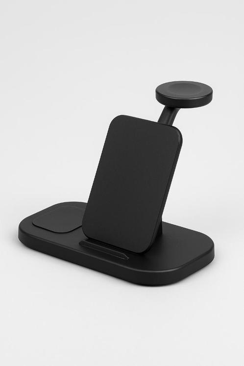 3-in-1 Draadloze Oplader 15W (USB-C), Telecommunicatie, Mobiele telefoons | Telefoon-opladers, Nieuw, Apple iPhone, Ophalen of Verzenden