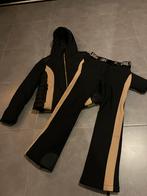 Goldbergh Classy Ski Jas & Broek - Zwart/Latte, Ophalen of Verzenden, Zo goed als nieuw, Maat 38/40 (M), Pak