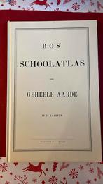 Bos - Bos' Schoolatlas der gehele Aarde, Boeken, Atlassen en Landkaarten, Verzenden, 2000 tot heden, Nieuw, Wereld