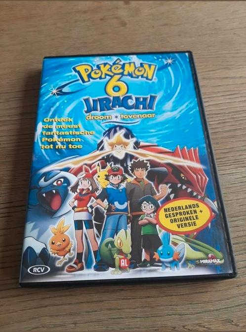Pokemon movie 6 Jirachi de droom tovenaar dvd., Cd's en Dvd's, Dvd's | Tekenfilms en Animatie, Zo goed als nieuw, Anime (Japans)