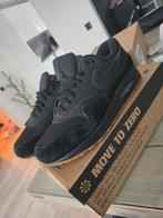 Nike Air Max 1 Black Gum Maat 43, Zwart, Nike, Ophalen of Verzenden, Sneakers of Gympen