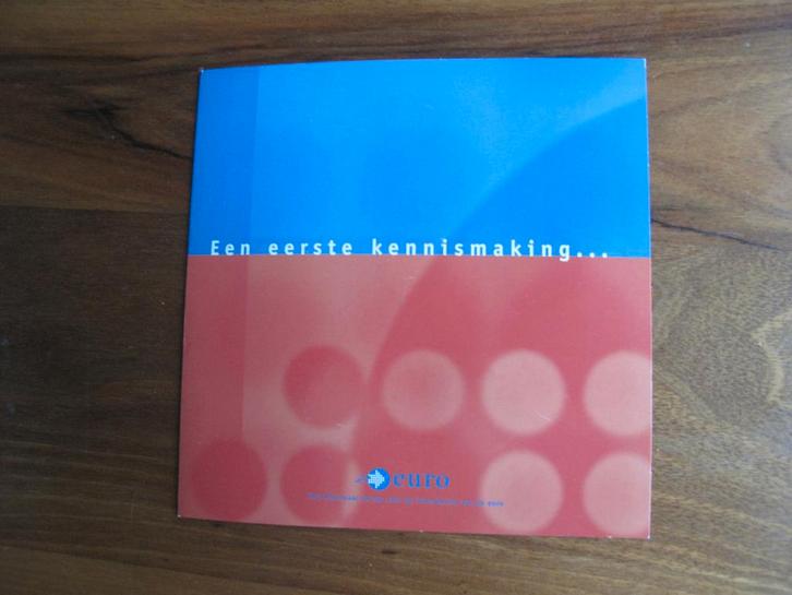 Eurokit of Zalmkit,  introductie van de euro eind 2001, Postzegels en Munten, Munten | Nederland, Setje, Euro's, Vóór koninkrijk