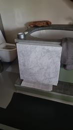 Bianca Carrara marmeren (24) tegels 60 x 60 cm - 1,5 cm dik:, Nieuw, 60 cm of meer, 60 cm of meer, Marmer