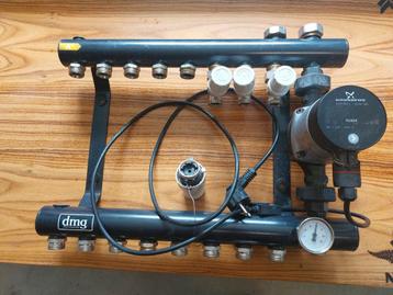 Grundfos vloerverwarming verdeler 8 groepen  beschikbaar voor biedingen