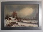 Jan van Amerongen (1929) -Winter, Antiek en Kunst, Kunst | Schilderijen | Klassiek, Ophalen