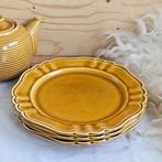 Pagnossin Treviso ontbijtbord okergeel | per stuk, Huis en Inrichting, Keuken | Servies, Keramiek, Ophalen of Verzenden, Zo goed als nieuw