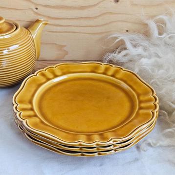 Pagnossin Treviso ontbijtbord okergeel | per stuk beschikbaar voor biedingen