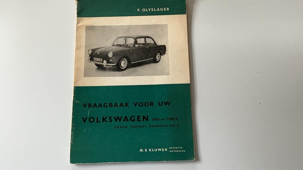 Vraagbaak Volkswagen 1500 en 1500S, Ophalen of Verzenden