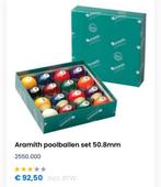 Aramith super kwaliteit poolballen set 50,8 mm, Sport en Fitness, Biljarten en Poolen, Nieuw, Ophalen of Verzenden, Keu of Ballen