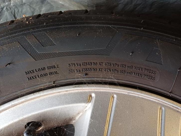 Ford Transit Velgen + Banden Set 205/65/r16, Auto-onderdelen, Banden en Velgen, Banden en Velgen, Zomerbanden, 16 inch, 205 mm