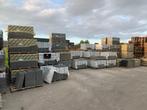 Budget terrastegel 60x60 Grijs/Zwart - J&W 10, Ophalen, Nieuw, 10 m² of meer, Nvt