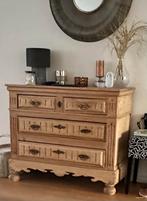 Grenen houten ladekast , vintage , oud., Huis en Inrichting, Kasten | Ladekasten, Ophalen, 50 tot 100 cm, Zo goed als nieuw, 3 of 4 laden