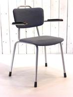 Vintage Gispen stoel .. Gebroeders van der Stroom..., Huis en Inrichting, Stoelen, Ophalen, Gebruikt, Blauw, Metaal