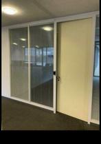 Scheidingswanden helder glas 1 zijde veiligheid glas 90x260