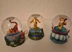 3x tijgertje globes, Ophalen of Verzenden, Overige figuren, Zo goed als nieuw, Beeldje of Figuurtje