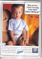 Retro reclame 1995 Libero baby en peuter luiers, Verzamelen, Retro, Ophalen of Verzenden