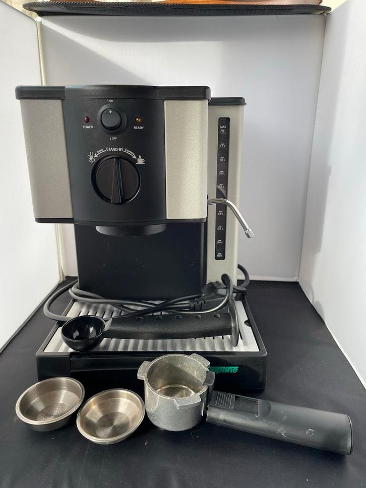 Espresso Machine TSK-181 - Gebruikt, Witgoed en Apparatuur, Koffiezetapparaten, Gebruikt, Gemalen koffie, Espresso apparaat, 2 tot 4 kopjes