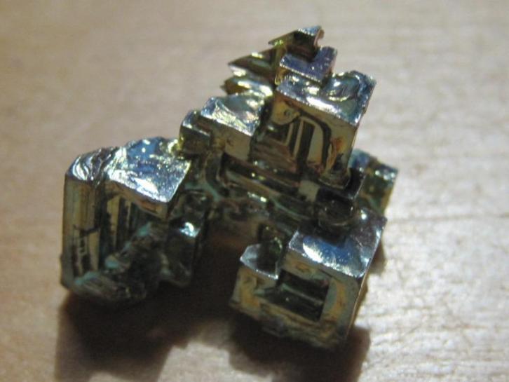 mi. 4x ruwe BISMUTH (5), Verzamelen, Mineralen en Fossielen, Mineraal, Verzenden