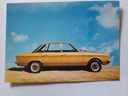 reclame kaart Volkswagen K70 - briefkaart formaat, Verzamelen, Automerken, Motoren en Formule 1, Zo goed als nieuw, Auto's, Ophalen of Verzenden