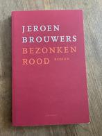 Bezonken Rood door Jeroen Brouwers paperback, Jeroen Brouwers, Ophalen of Verzenden, Zo goed als nieuw, Nederland