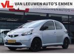 Toyota Aygo 1.0-12V + | Airco | 5 Deurs | Apk 17-03-2026, Voorwielaandrijving, Stof, Gebruikt, Zwart