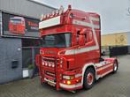 Scania R730 V8 LA4X2MNA Topline steel/air alcoa 1500ltr gaso, Auto's, Vrachtwagens, Origineel Nederlands, Te koop, Automaat, 731 pk