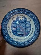 Delfts Blauw Herdenkingsbord Willem van Oranje 1933, Antiek en Kunst, Antiek | Wandborden en Tegels, Ophalen