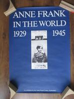 Anne Frank poster, A1 t/m A3, Zo goed als nieuw, Rechthoekig Staand, Verzenden