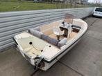 Te koop polyester consoleboot 495 opknapper, Ophalen, Gebruikt, 30 tot 50 pk, 3 tot 6 meter