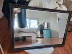 Spiegel met houten rand en facet geslepen. Ongeveer 65 bij 9, Huis en Inrichting, Woonaccessoires | Spiegels, Ophalen of Verzenden