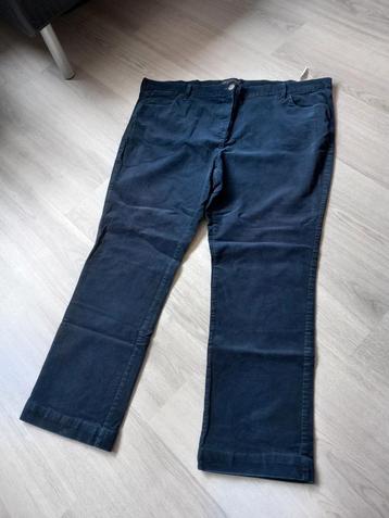 NIEUWE VELOURS DAMESJEANS MAAT 50/52 MS MODE beschikbaar voor biedingen