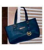 Michael kors tas donkerblauw, Ophalen of Verzenden, Zo goed als nieuw, Blauw, Handtas