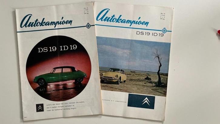 2x ANWB Kampioen uit 1960, Boeken, Auto's | Folders en Tijdschriften, Gelezen, Algemeen, Ophalen of Verzenden